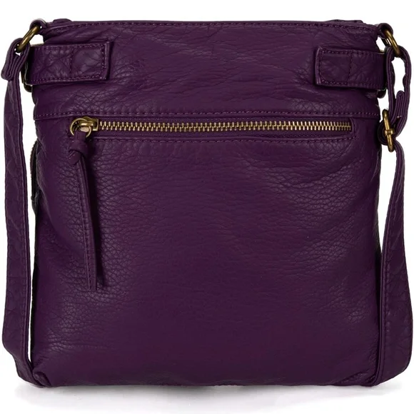 Montana West Deep Purple Crossbody Bag - Picture 2 of 5